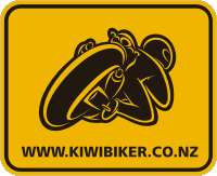 This logo is the property of Kiwi Biker. Copyright  2003