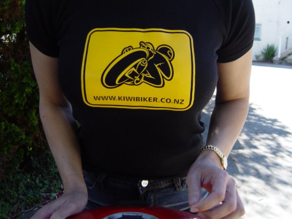 This logo is the property of Kiwi Biker. Copyright  2003